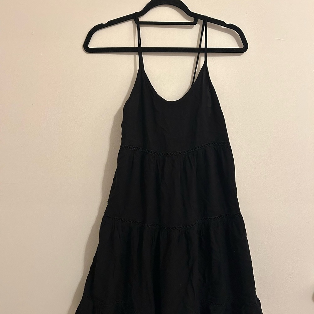 Black Strappy Dress